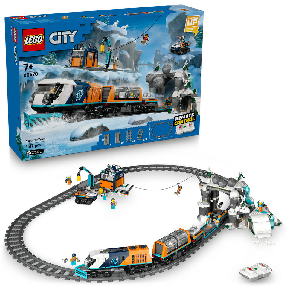 LEGO City onderzoekstrein op de Noordpool 60470