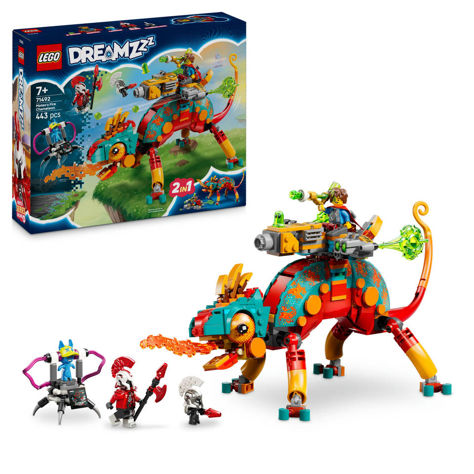 ゅかちん☆ Aurelie フルセット LEGO DREAMZzz Mateo's vuurkameleon 71492