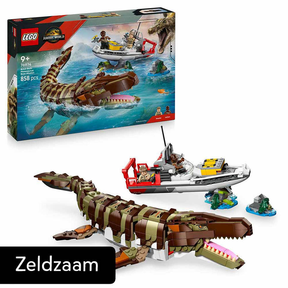 LEGO Jurassic World bouwbare Mosaurus bootmissie 76974