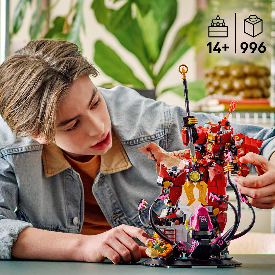 LEGO NINJAGO de vuurriddermecha 71846
