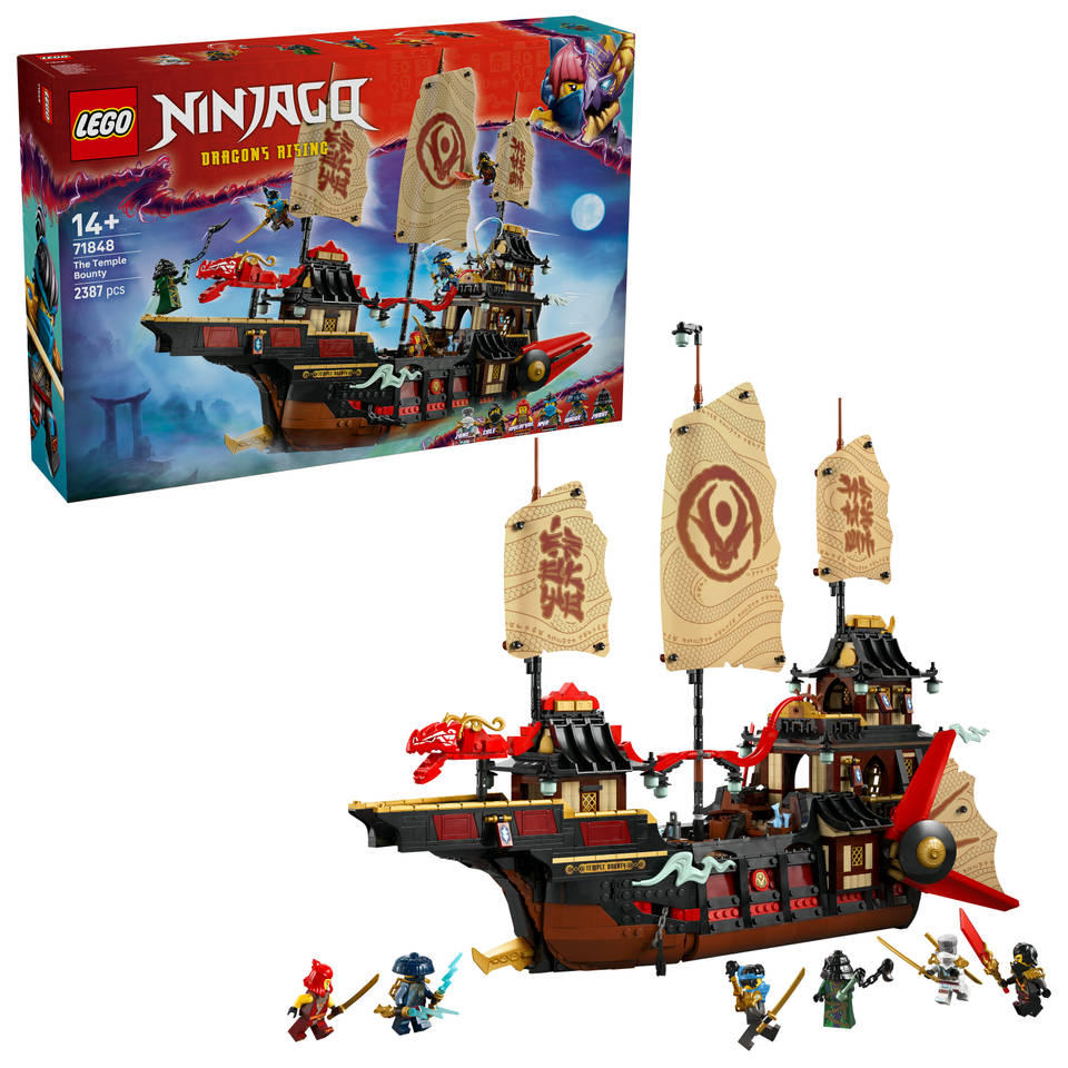 LEGO NINJAGO de Tempel Bounty 71848