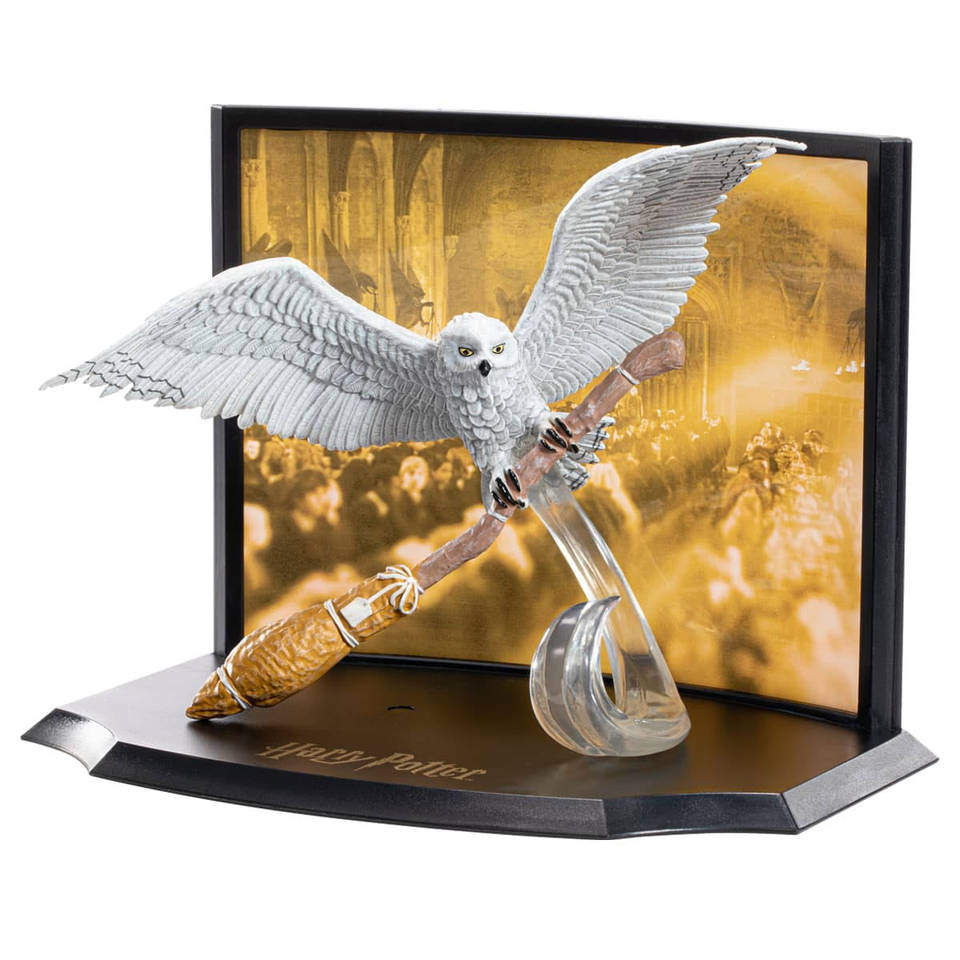 Harry Potter Toyllectible Treasures figuur Hedwig en Nimbus 2000 Main Image
