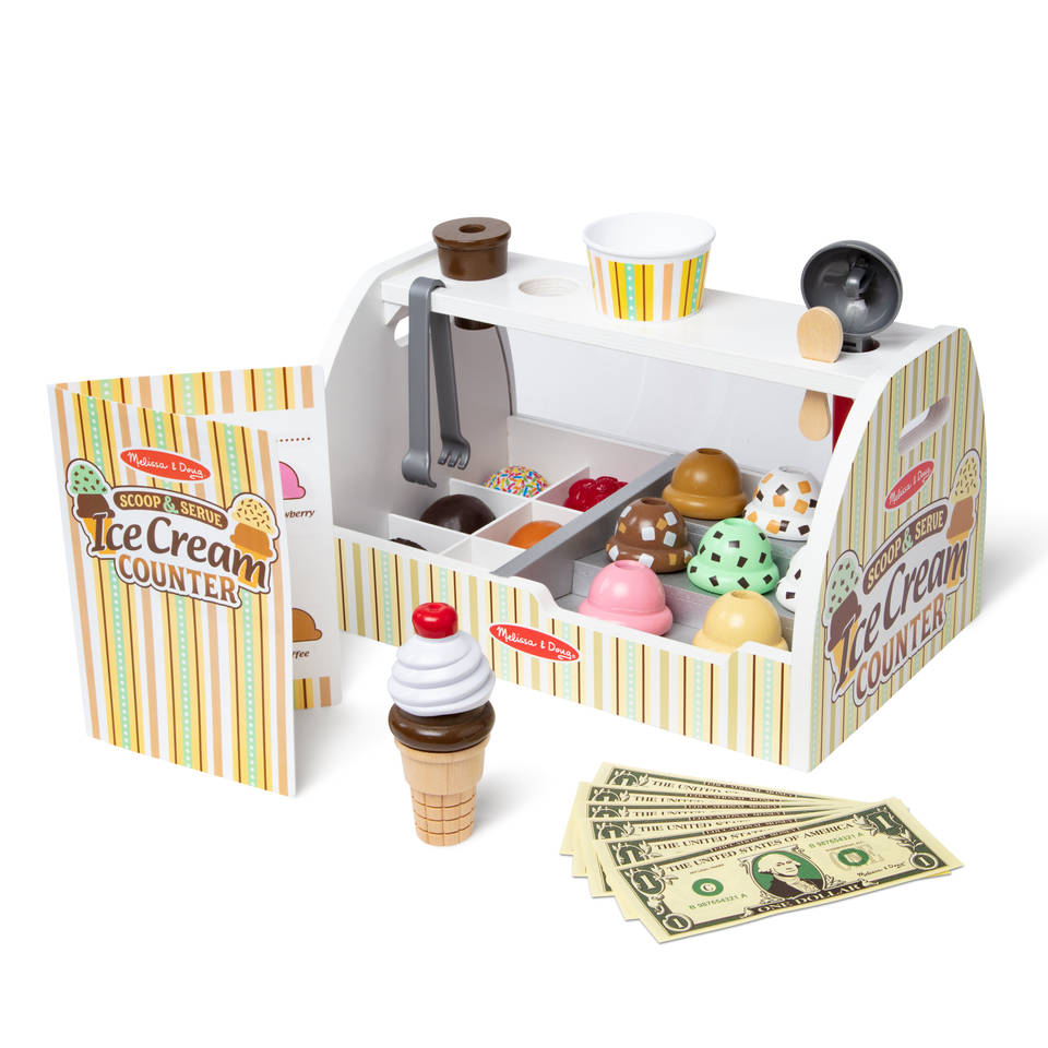 Melissa & Doug houten ijskraam