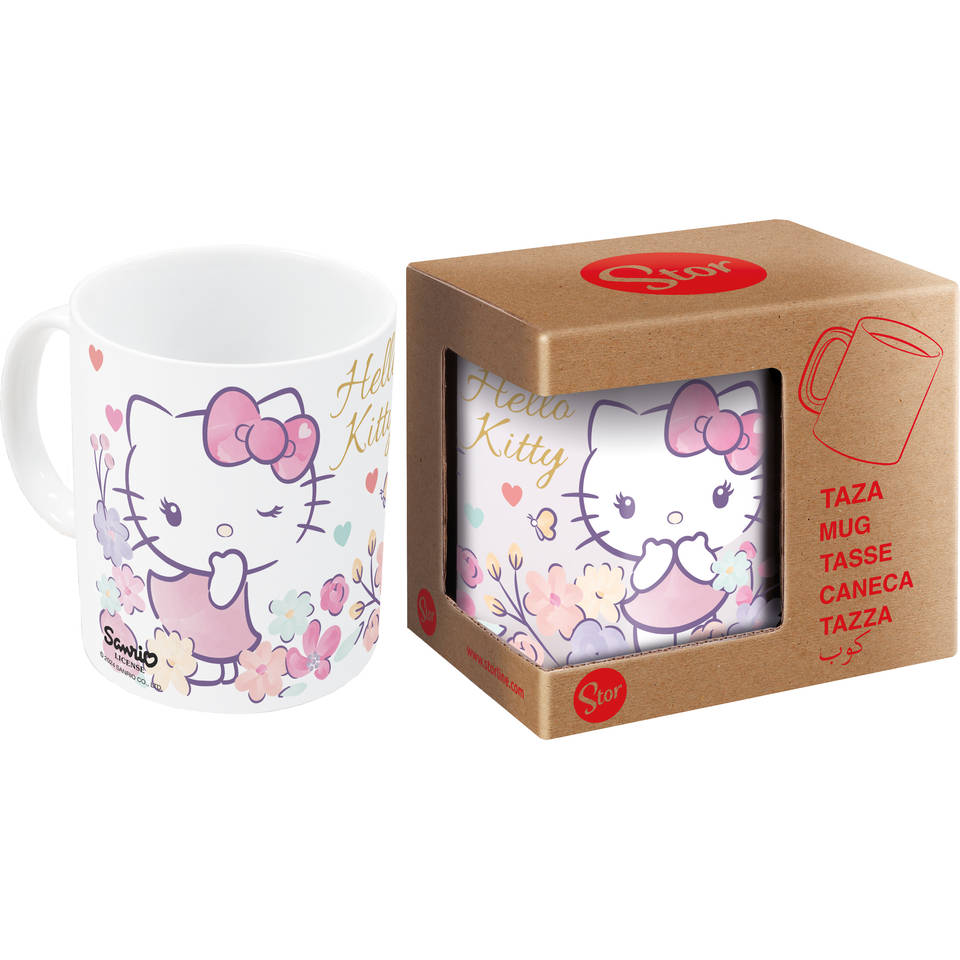 Hello Kitty mok adeauset