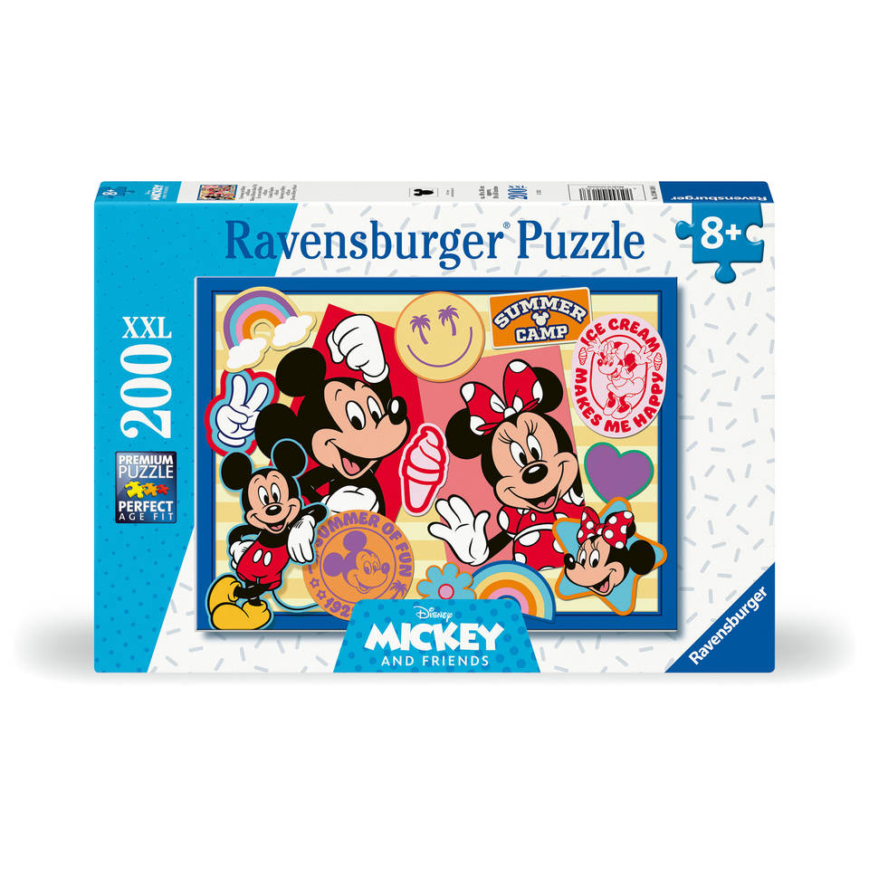 Ravensburger Mickey & Minnie puzzel - 200 XXL stukjes