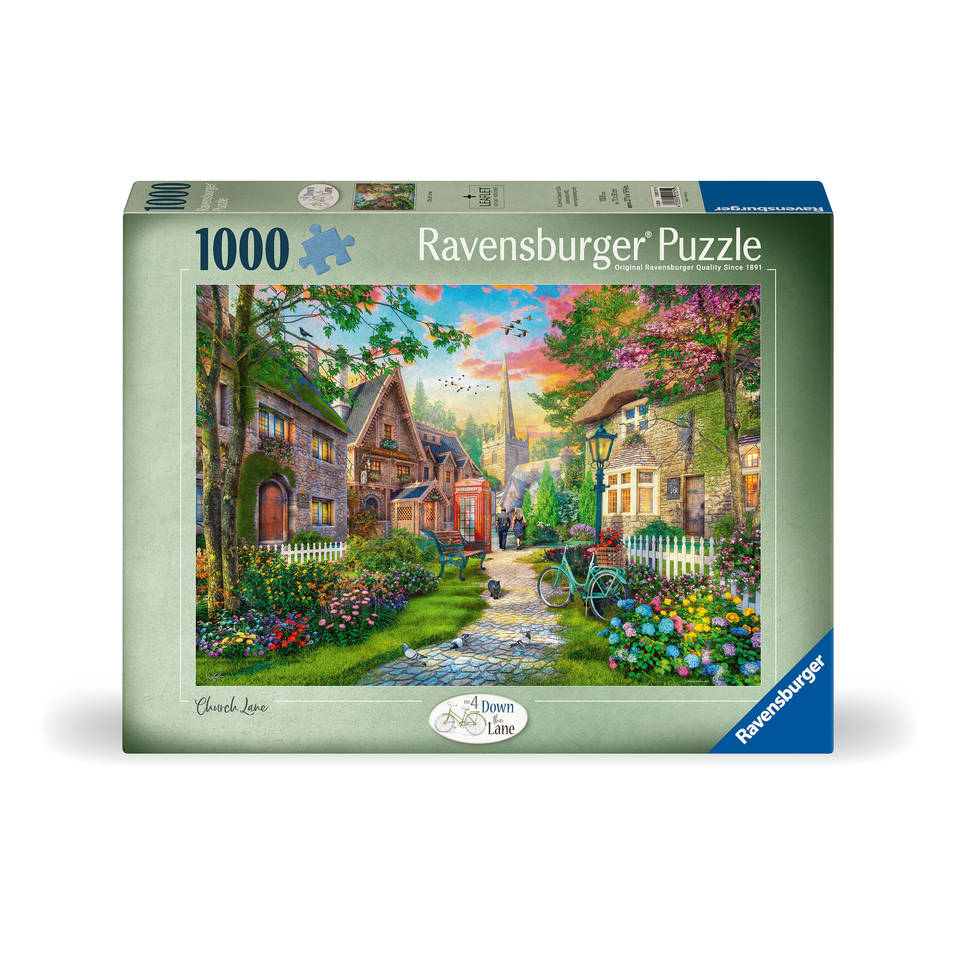 Ravensburger puzzel Down the Lane No.4 - 1000 stukjes Main Image