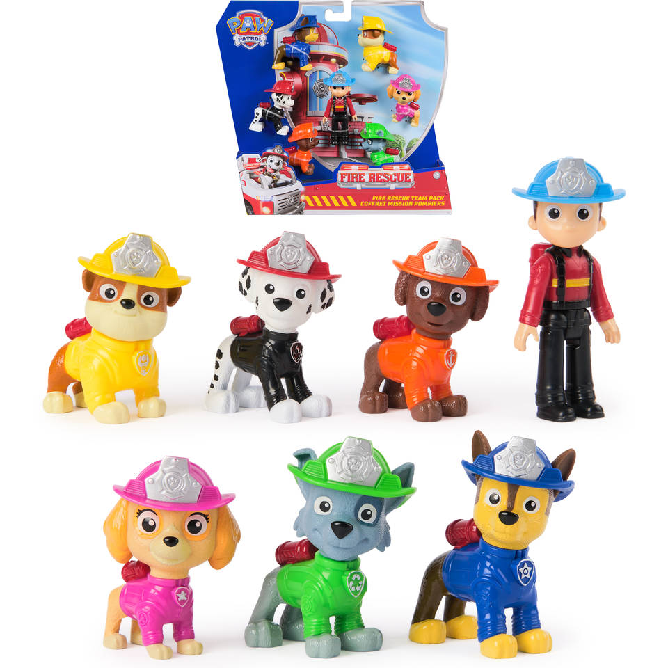 Paw Patrol Mighty Movie Brandweerauto met Marshall Licht en Geluid
