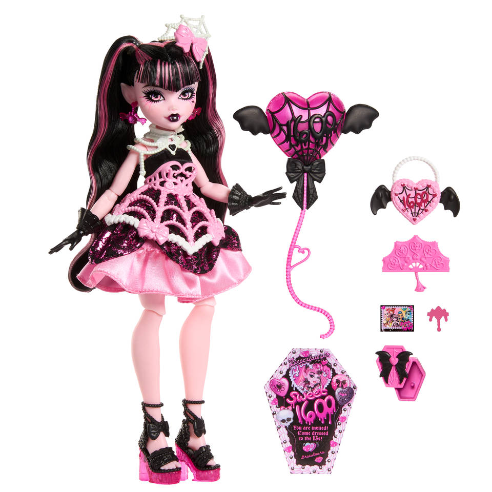 Monster High Griezelige Sweet Birthday Draculaura pop Main Image