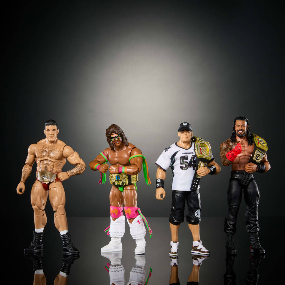 WWE Elite Collection Hall of Champions 4-pack speelfigurenset