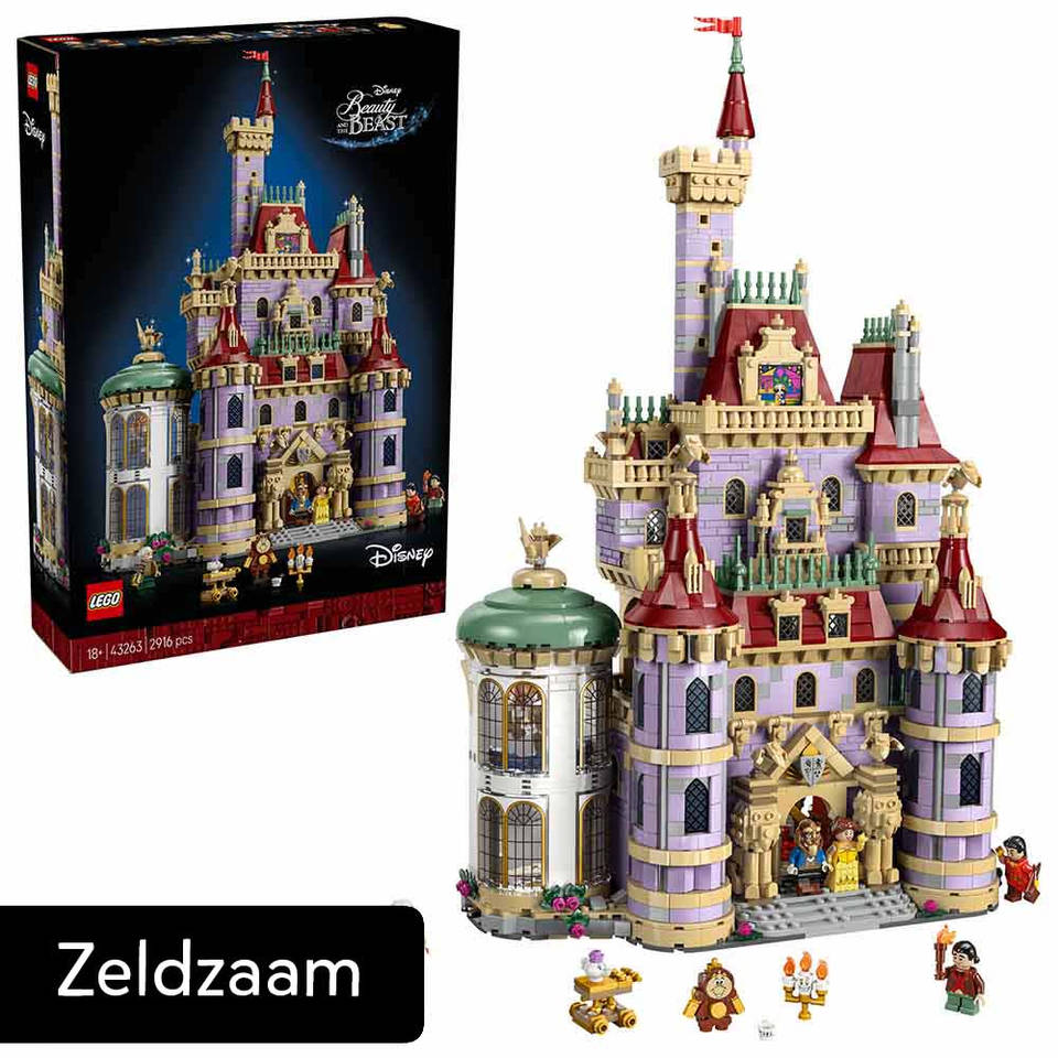 LEGO Disney Princess Belle en het Beest kasteel 43263
