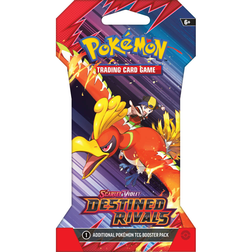 英語版 ポケモン DESTINED RIVALS ブースターパック　8パック Pokémon TCG Scarlet & Violet Destined Rivals sleeved booster