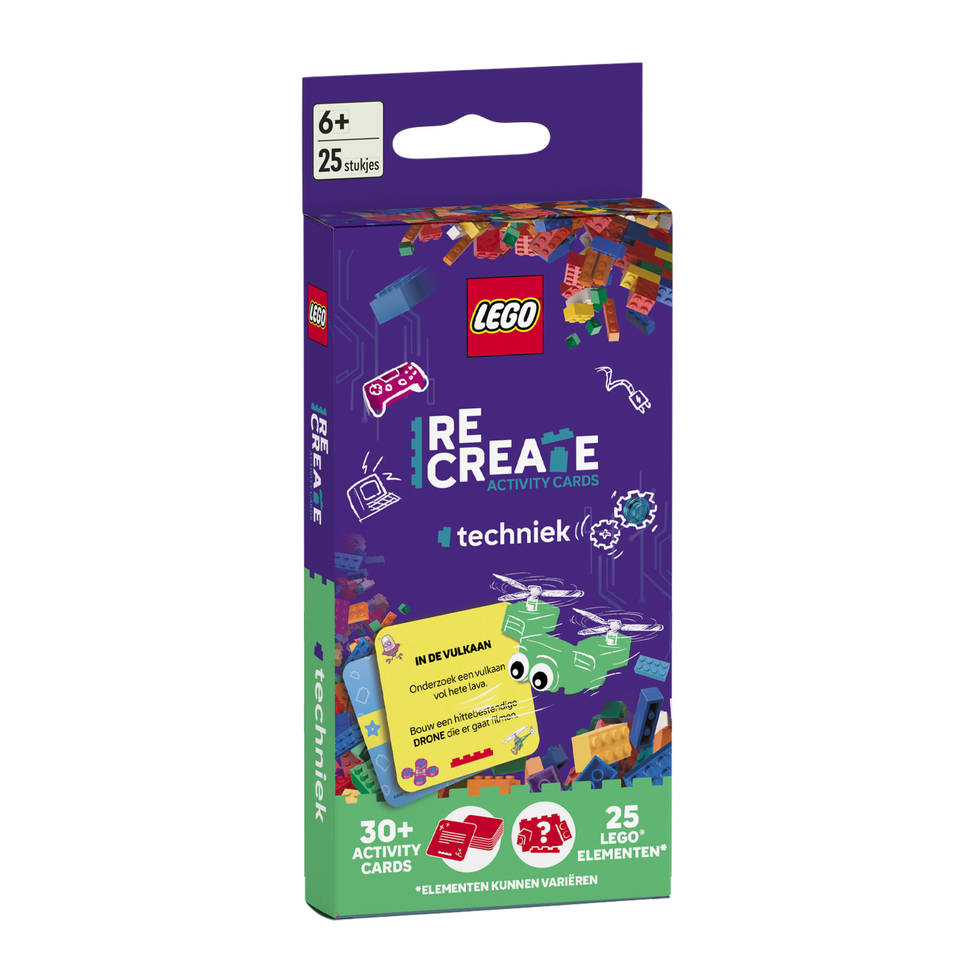 LEGO Recreate Activity Cards: techniek