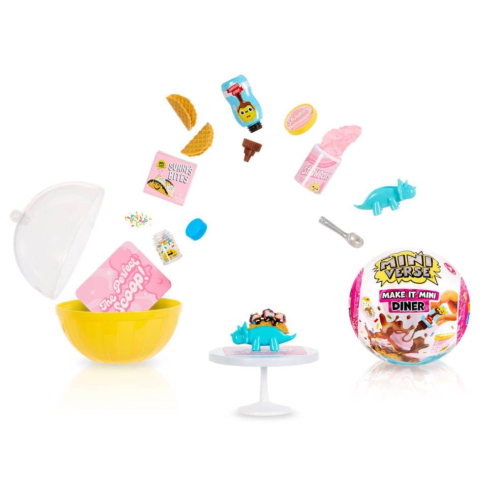 MGA's Miniverse Make It Mini Foods S4 diner A/B