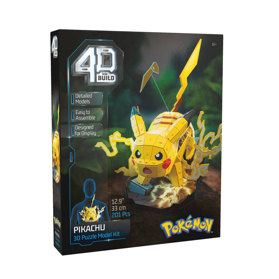 Pokémon Pikachu 4D bouwpuzzel modelbouwset