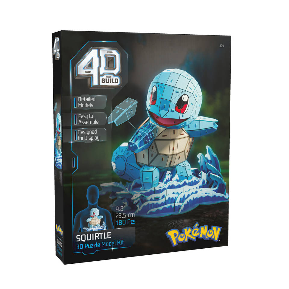 Pokémon Squirtle 4D bouwpuzzel modelbouwset
