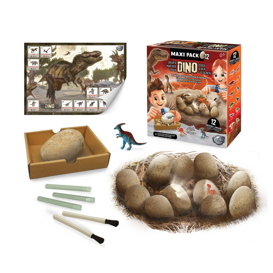Maxi Pack dino-eieren