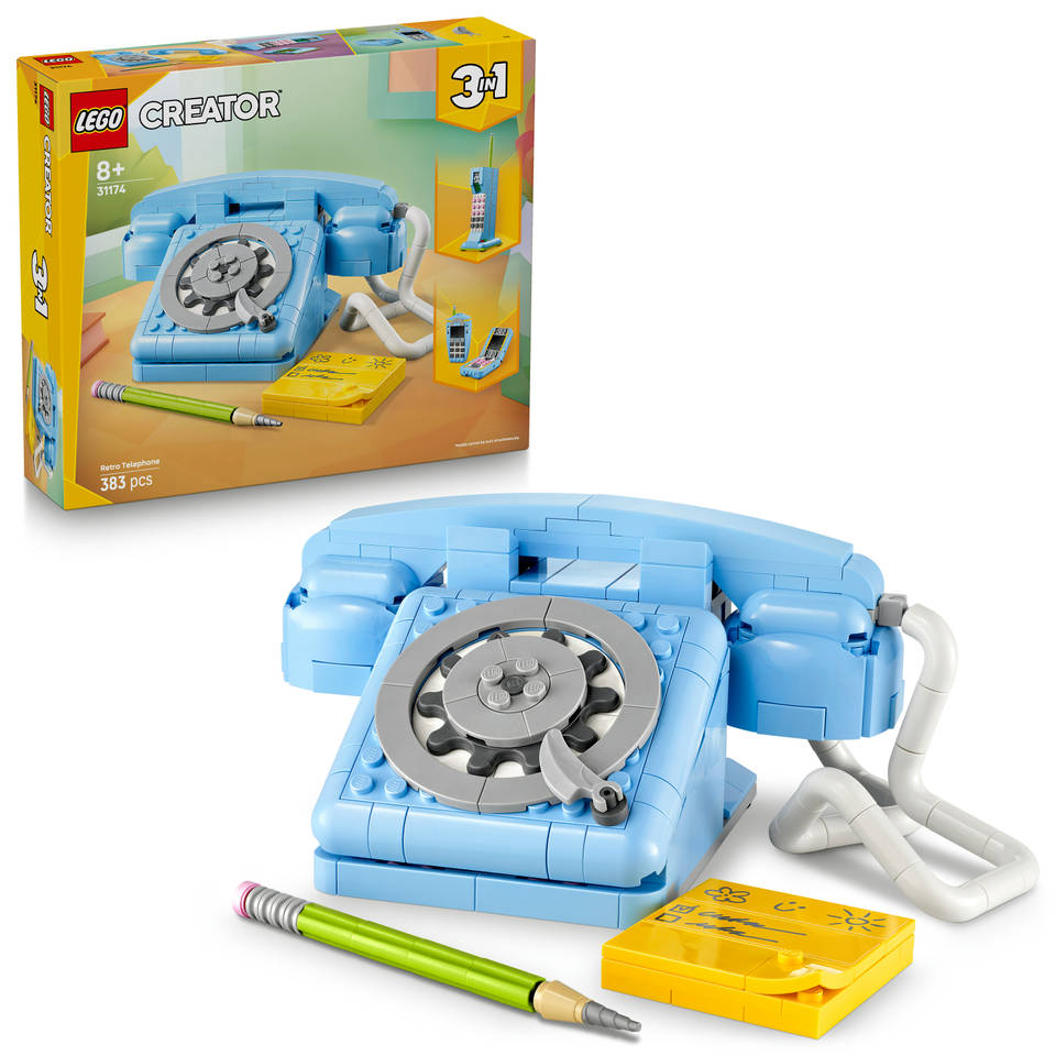 LEGO Creator 3-in-1 retro telefoon 31174
