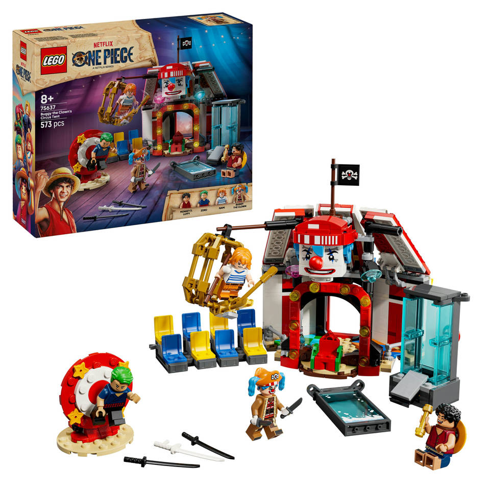 LEGO ONE PIECE circustent van Buggy de Clown 75637