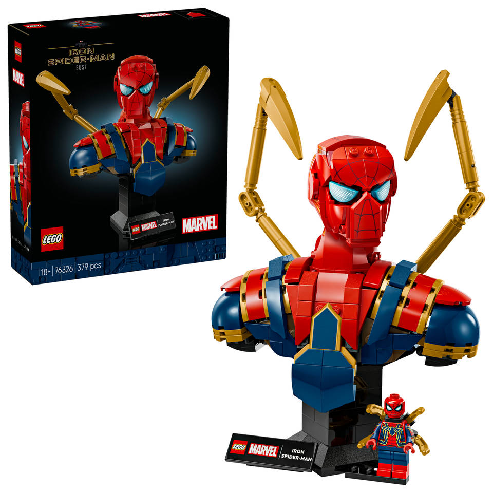 LEGO Marvel Iron Spider-Man buste 76326
