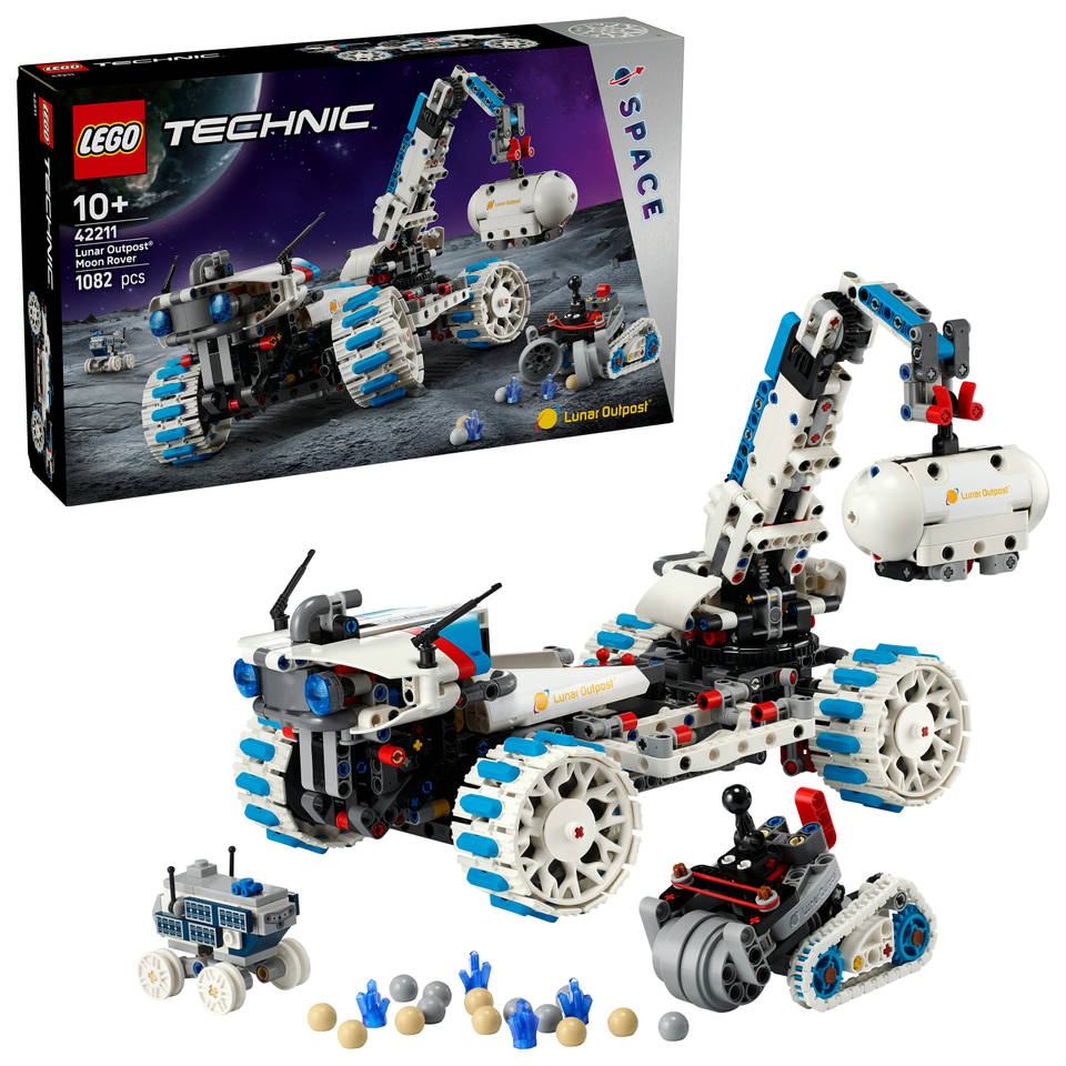 LEGO Technic Lunar Outpost maanrover ruimtevoertuig 42211