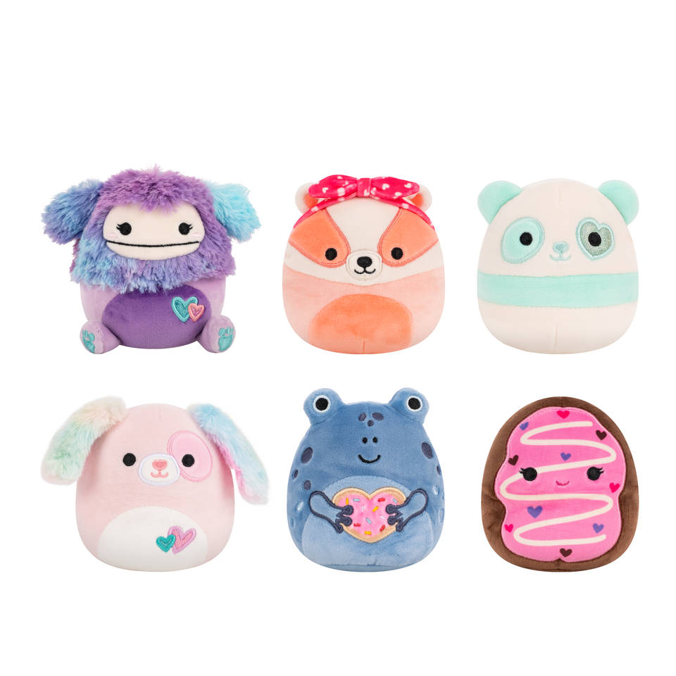 Squishmallows Valentine's verrassingsknuffelcapsules