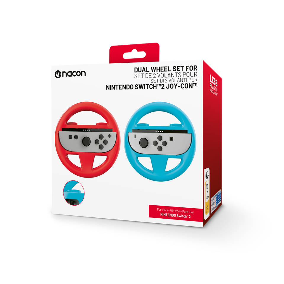 Nacon Nintendo Switch 2 stuurwielen set 2-delig Main Image