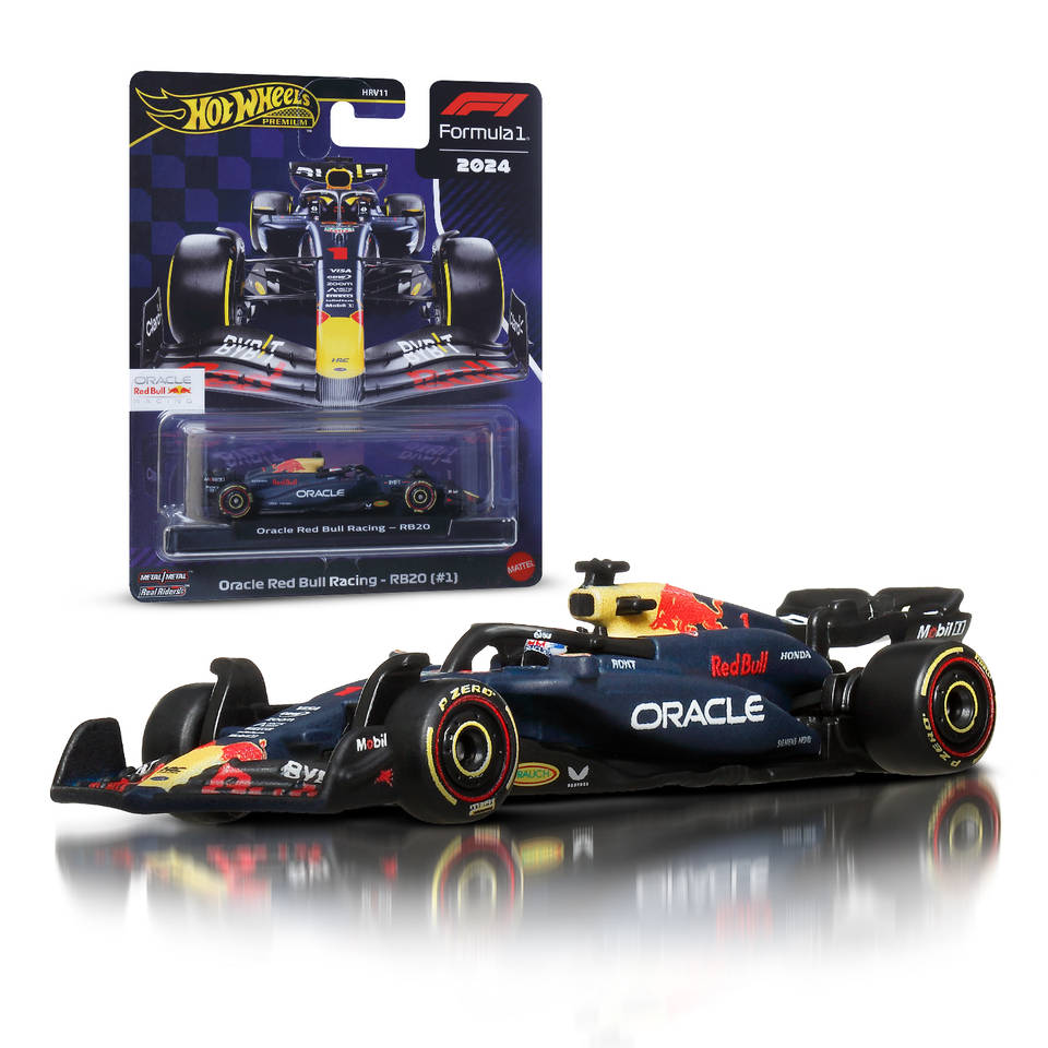 ホットウィール F1 Red Bull RB20 (#1) Hot Wheels Formule 1 Max Verstappen RB20 #1 raceauto - 1:64