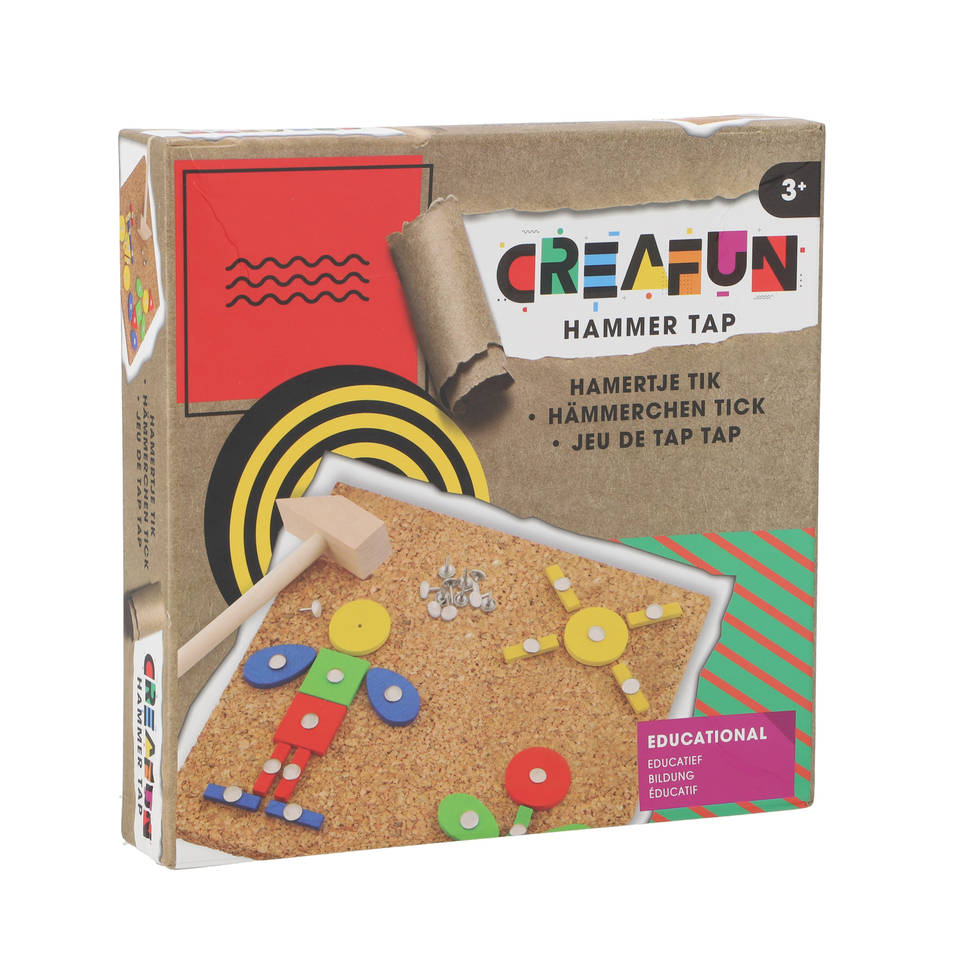 Creafun hamertje tik 74-delig Main Image