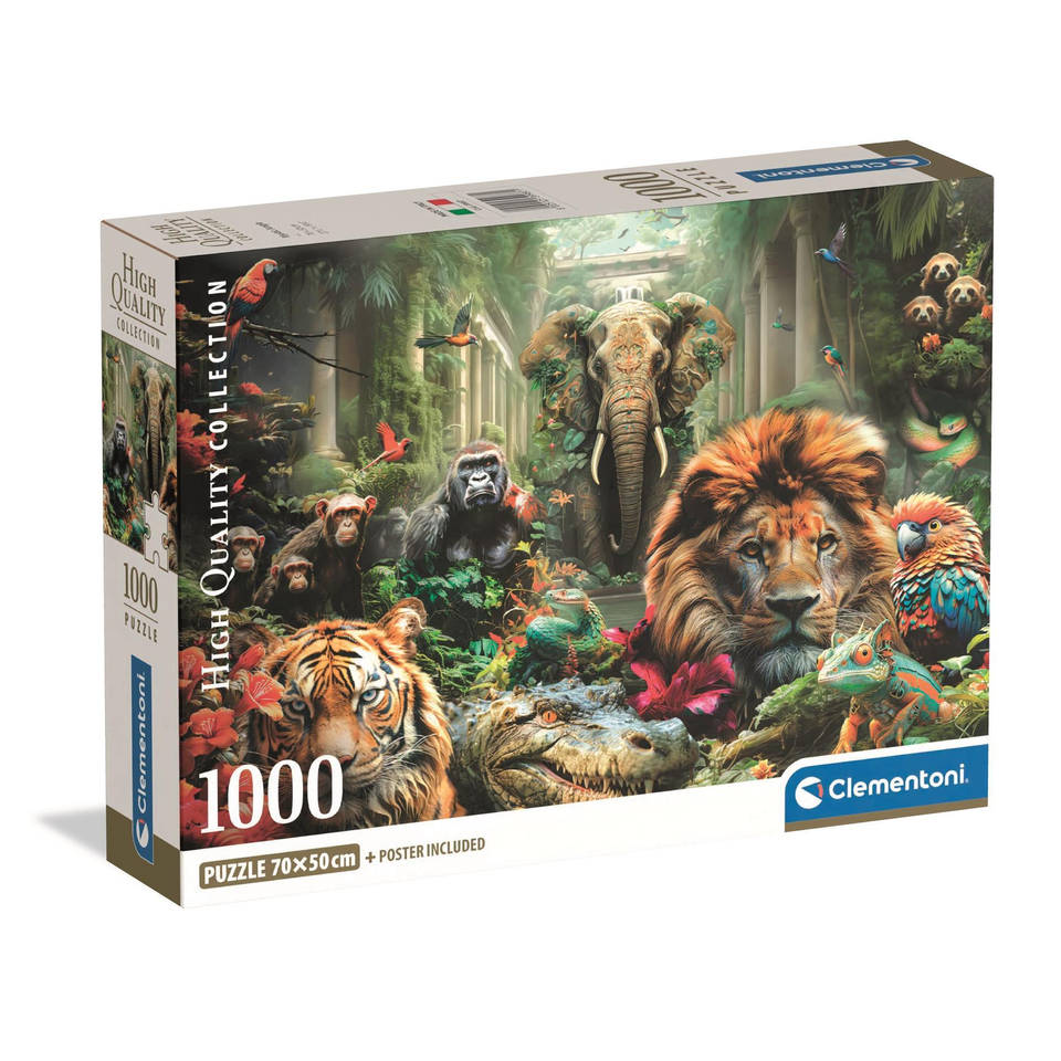 Clementoni puzzel mystiek oerwoud - 1000 stukjes