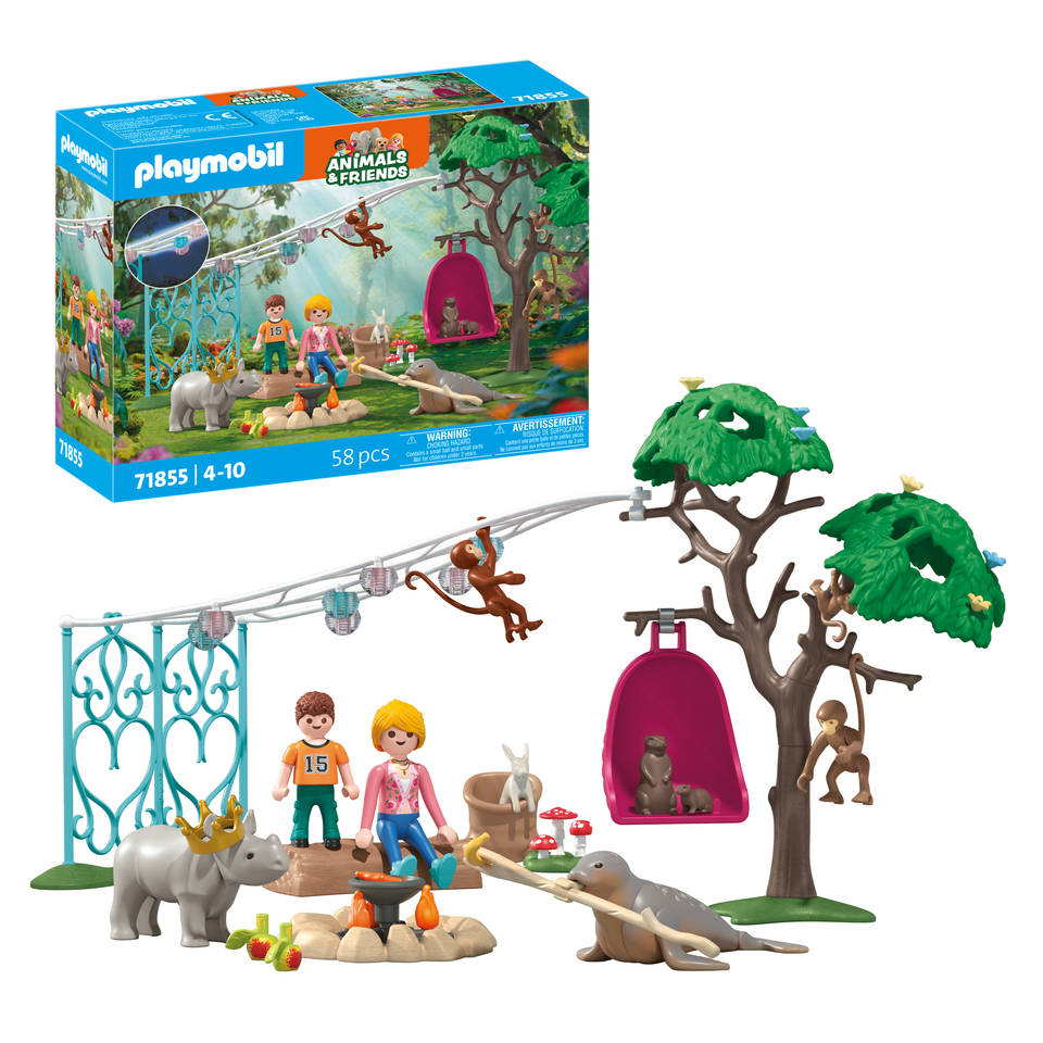 PLAYMOBIL Animals & Friends grappig verjaardagsfeestje 71855