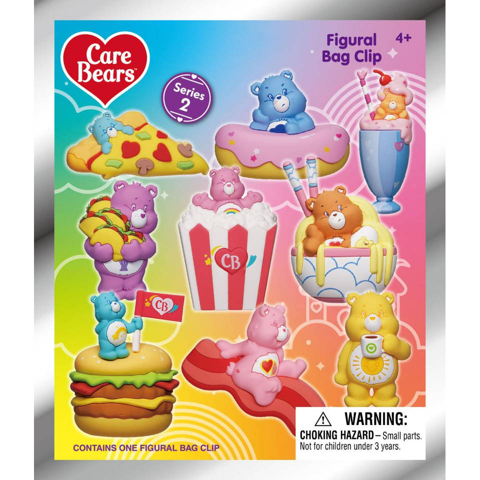 Troetelbeertjes 3D foam bag clip serie 2