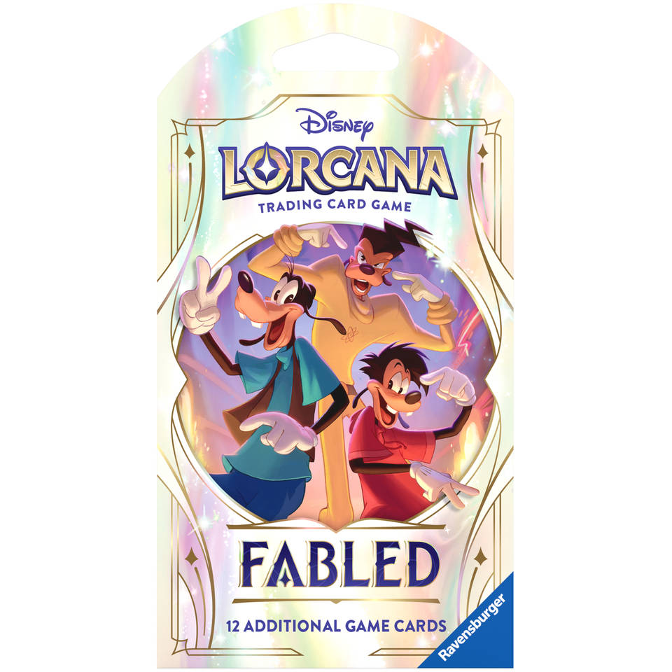 Disney Lorcana TCG Fabled sleeved booster Main Image