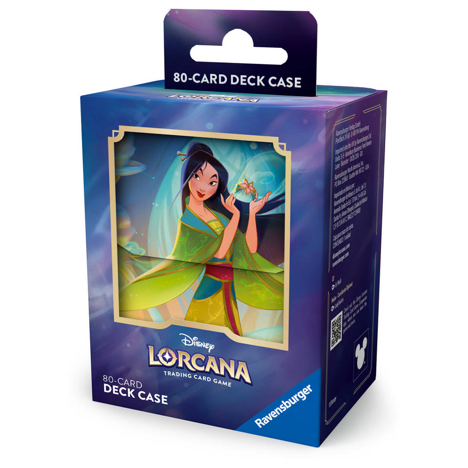 Disney Lorcana TCG Fabled Mulan deck box