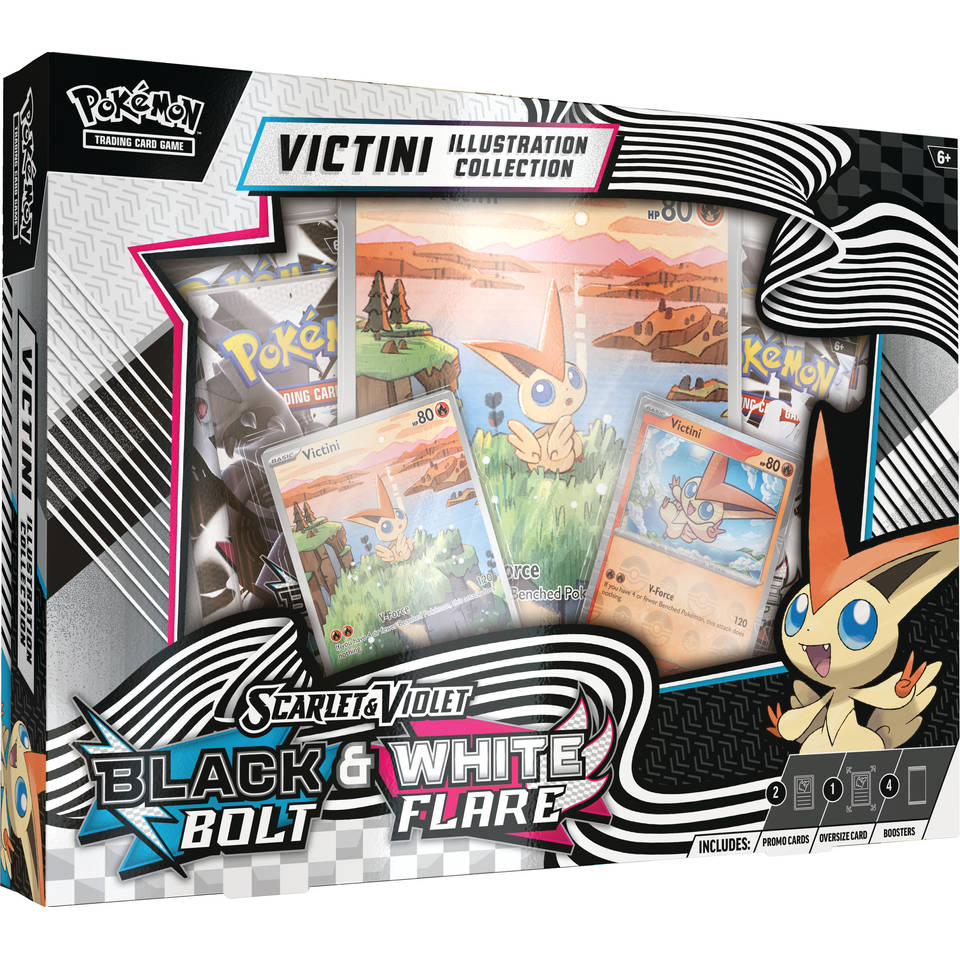 Pokémon TCG Scarlet & Violet Black Bolt & White Flare Victini