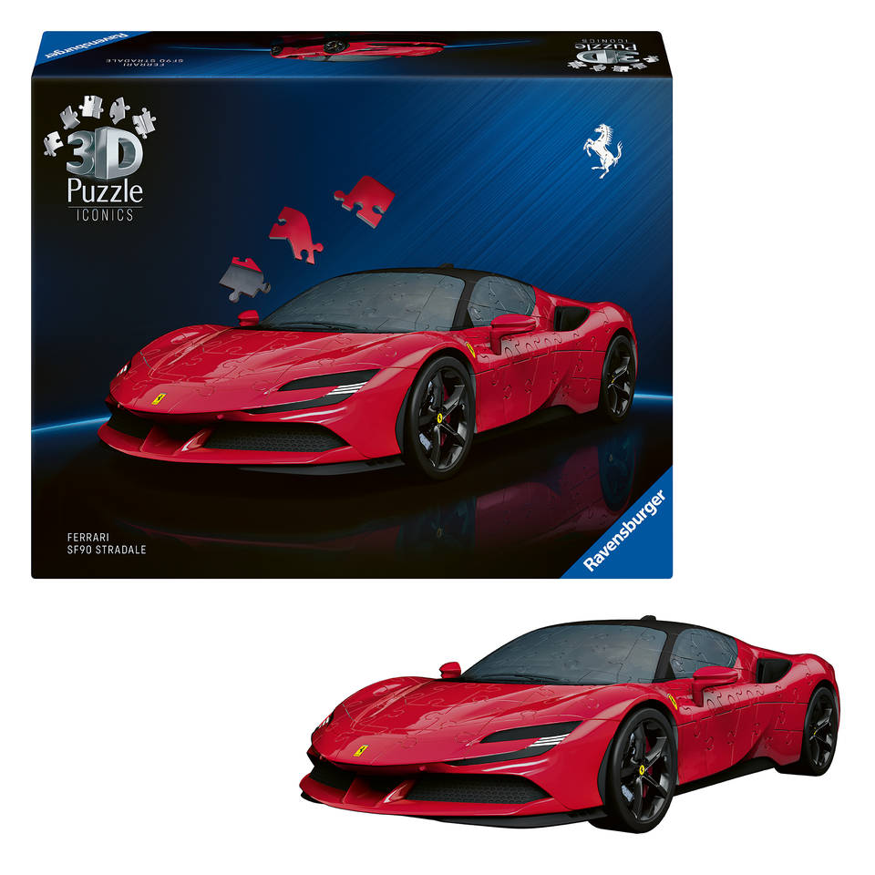 Ravensburger Ferrari SF90 Stradale 108-Piece 3D Puzzle main image 1