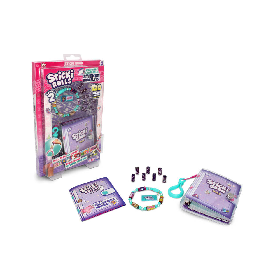 Sticki Rolls boek pack serie 2
