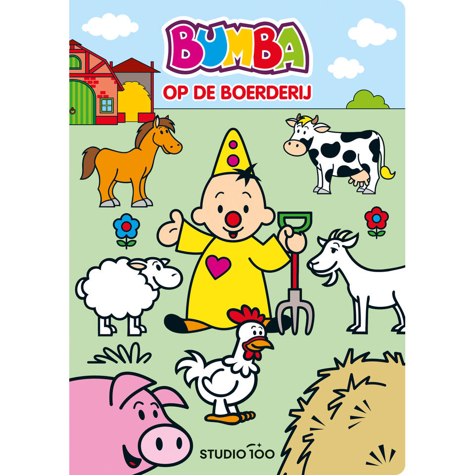 Bumba kartonboek Op de boerderij