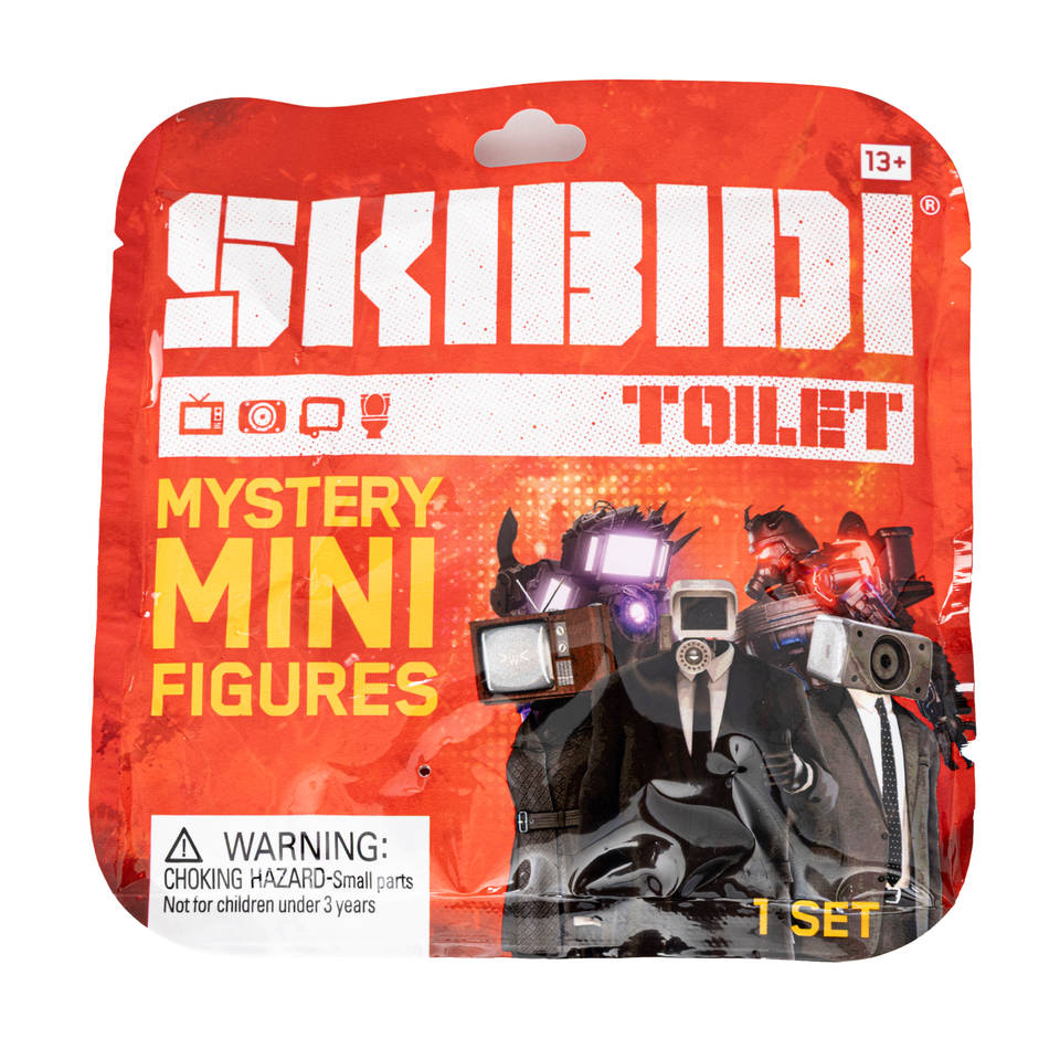 Skibidi Toilet Series 2 minifiguren mysterie zakje