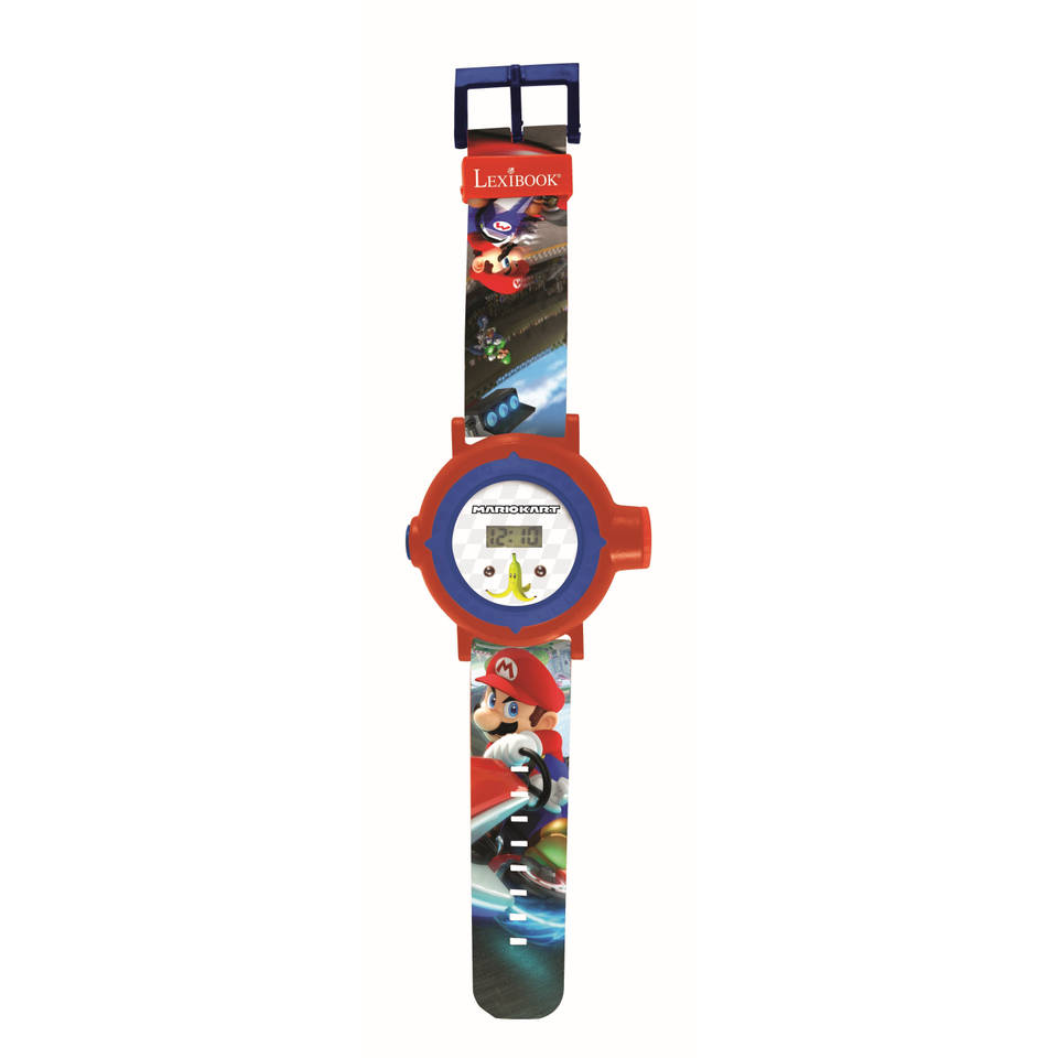 Mario Kart digitaal projectiehorloge Main Image
