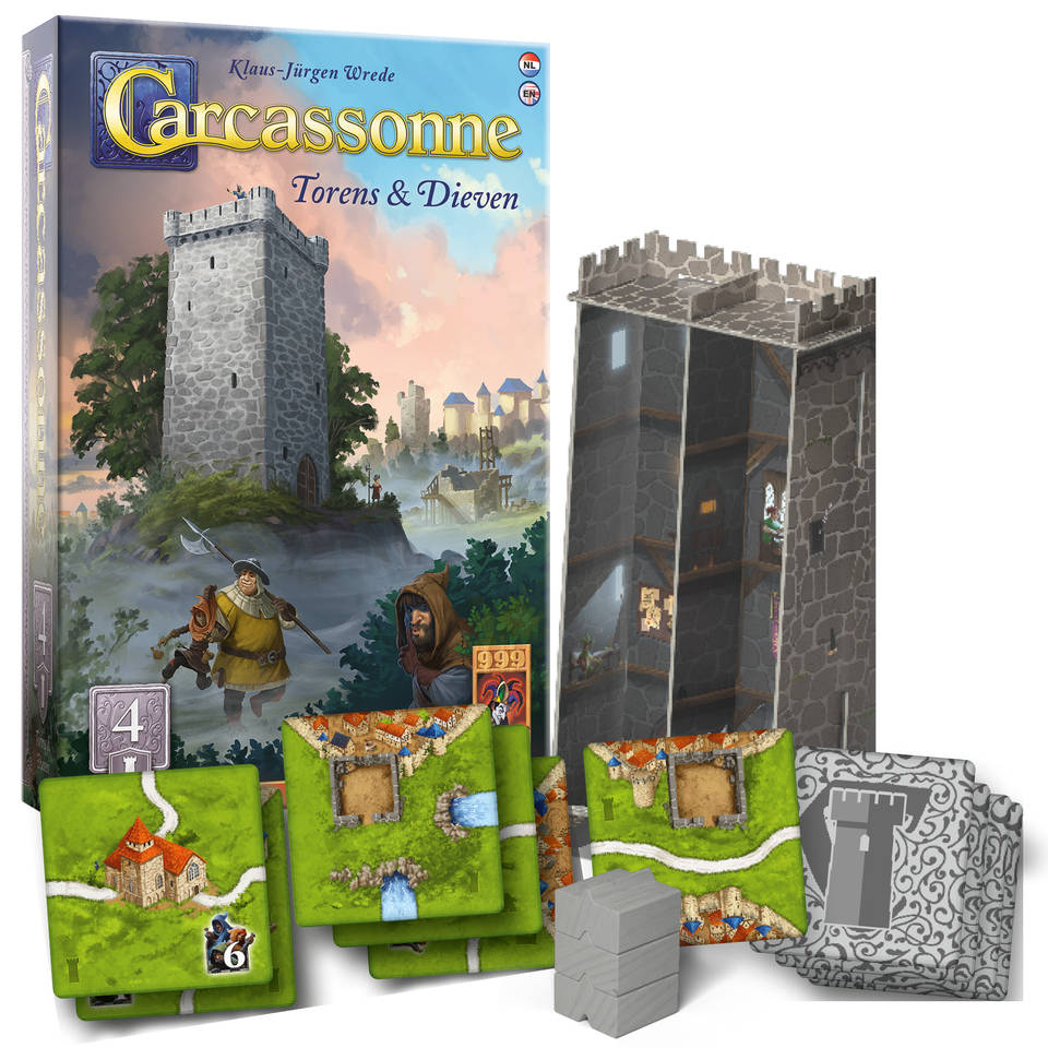Carcassonne uitbreiding Torens & dieven