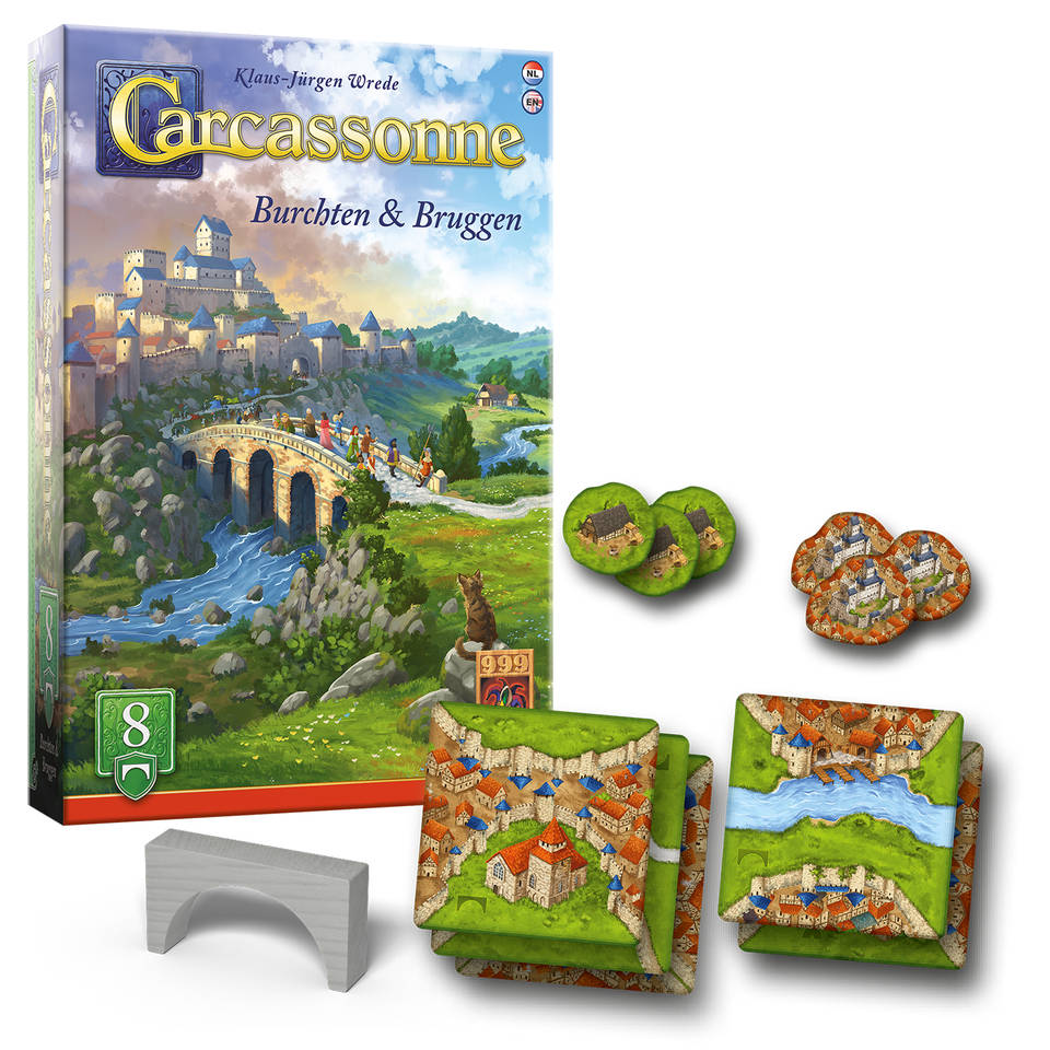 Carcassonne uitbreiding Burchten & bruggen