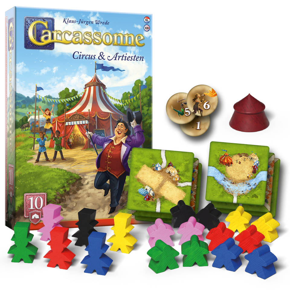 Carcassonne uitbreiding Circus & artiesten Main Image