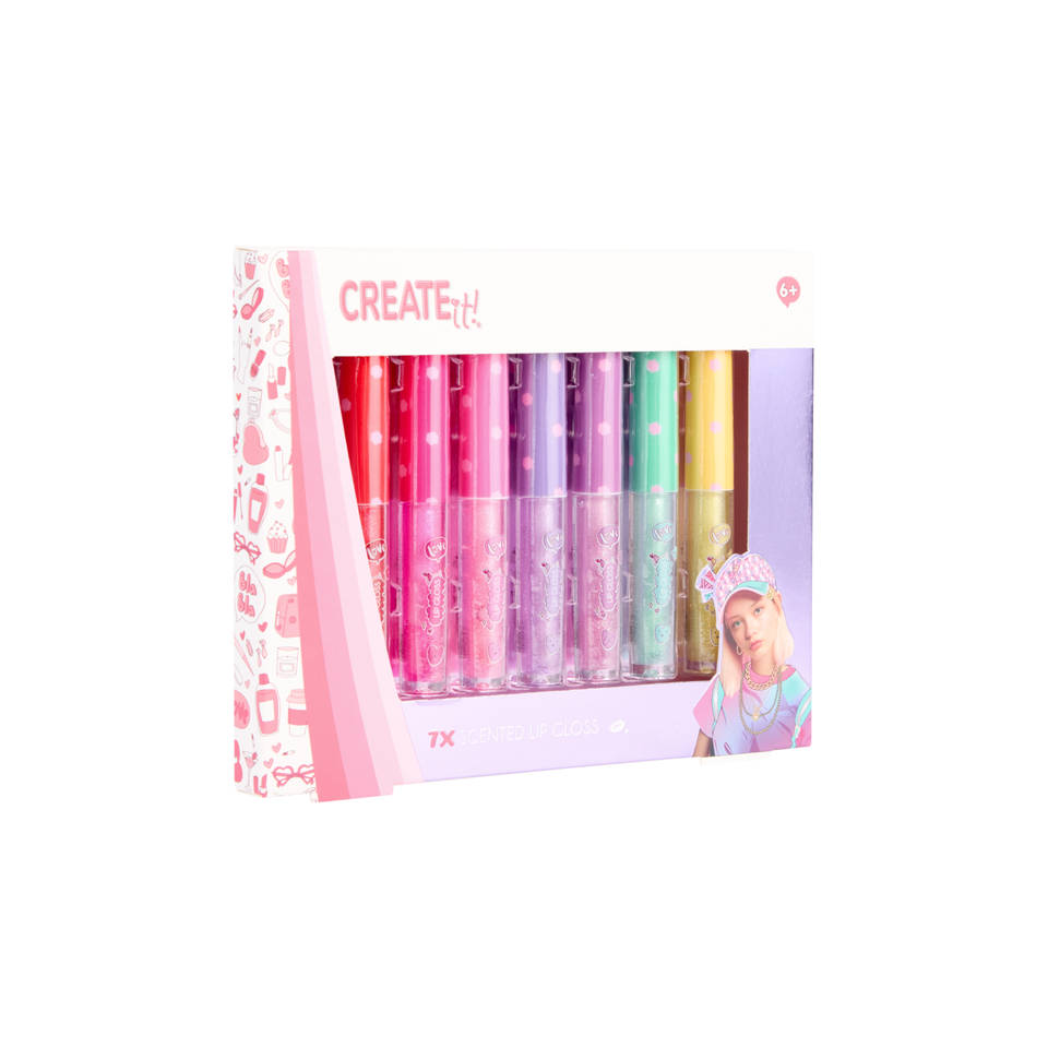 Create it! Geurende lipgloss 7-pack
