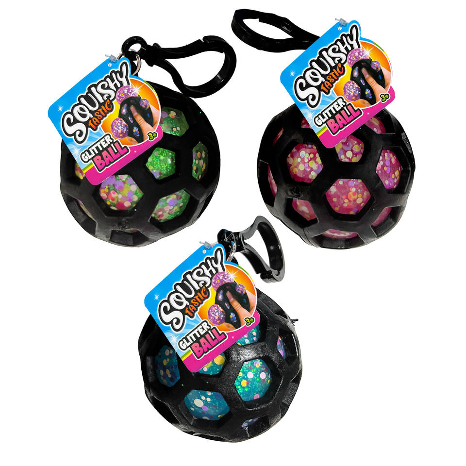 Squishy Tastic glitter squeeze ball