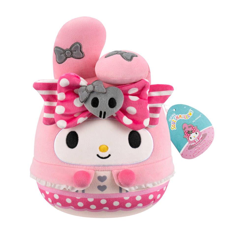 Squishmallows My Melody 50e jubileum knuffelpop - 20 cm