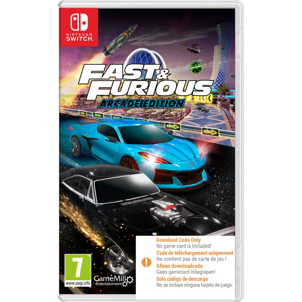 Fast & Furious: Arcade Edition - code in a box Nintendo Switch