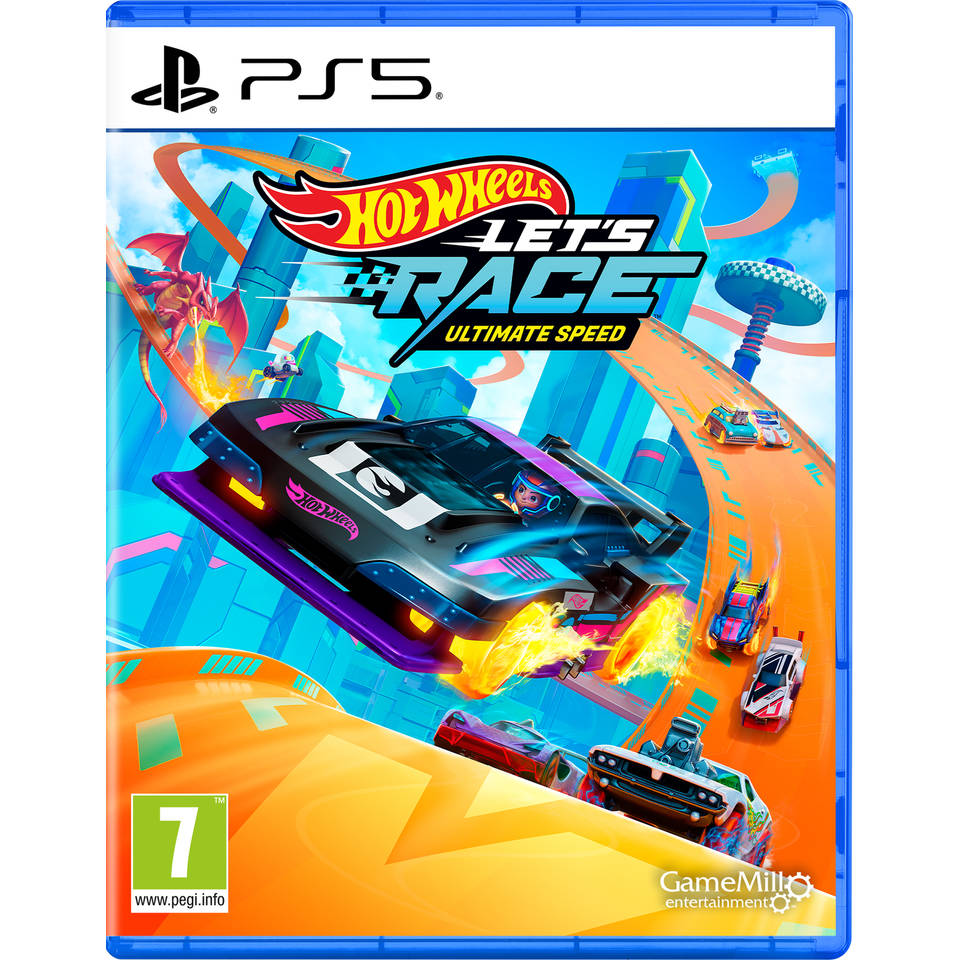 Hot Wheels Let's Race Ultimate Speed PS5 Main Image