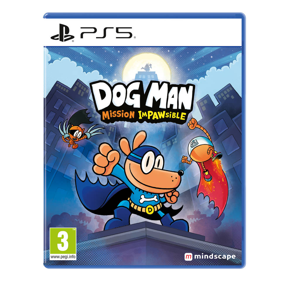 Dog Man Mission Impawsible PS5 Main Image