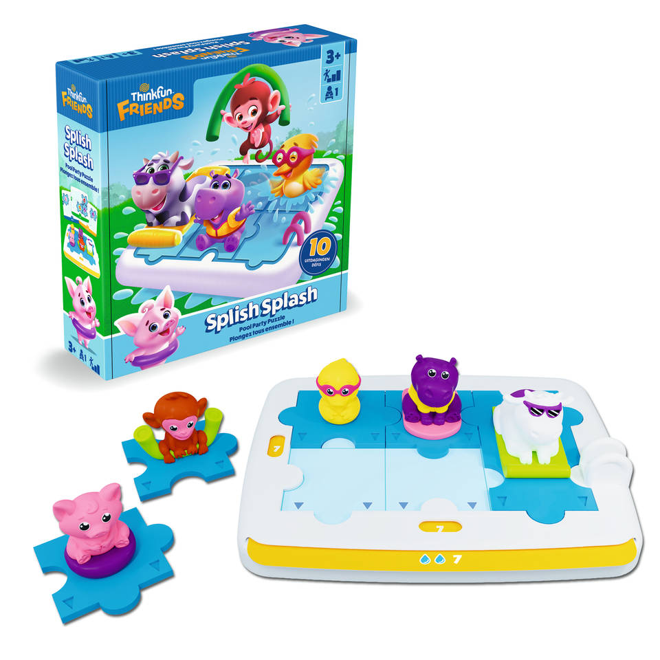 Thinkfun Friends splish splash puzzelspel