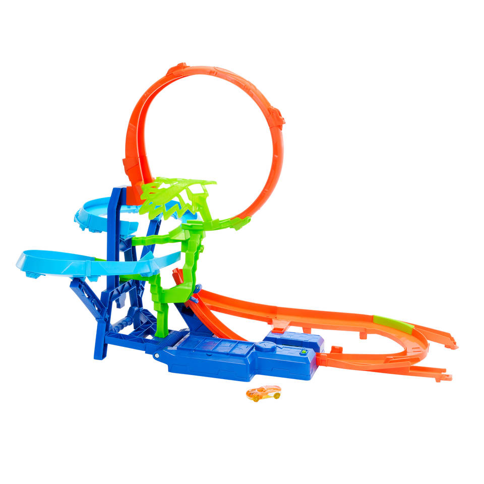 Hot Wheels stuntbanen crash in de lucht Main Image